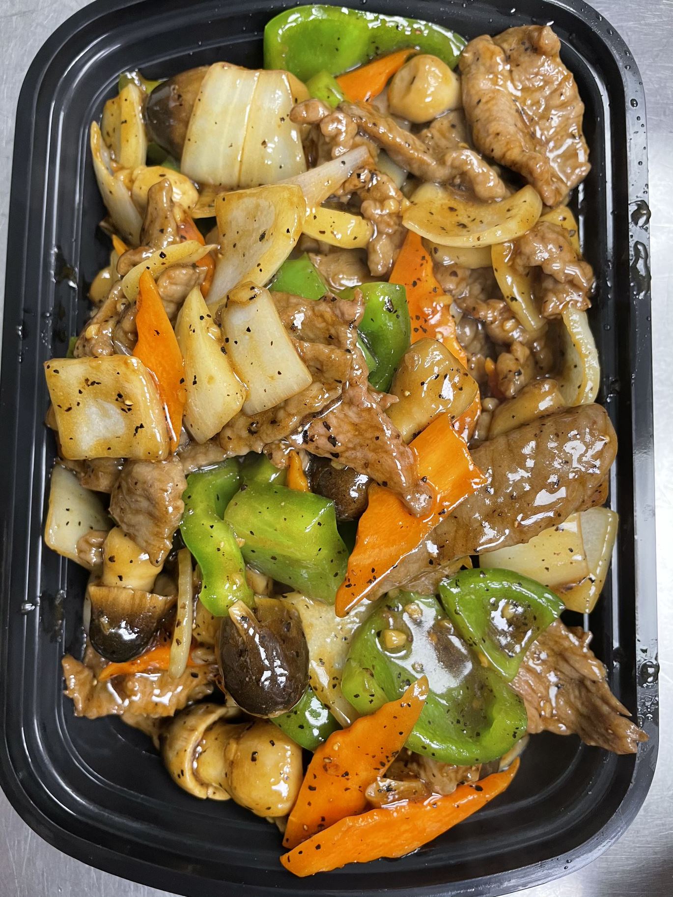 Sizzling Black Pepper Beef